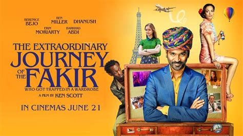 the extraordinary journey of the fakir watch full movie online|erin moriarty and dhanush.